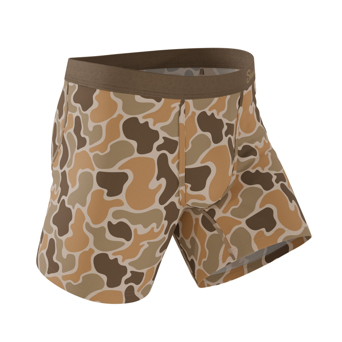 The Out Of Sight | Light Duck Camo Ball Hammock® Pouch Underwear - Shinesty