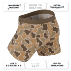 The Out Of Sight | Light Duck Camo Ball Hammock® Pouch Underwear - Shinesty