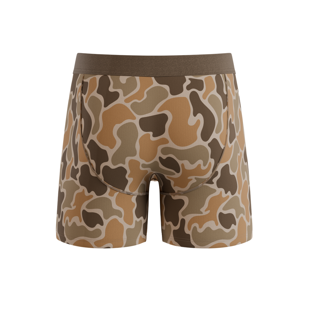 The Out Of Sight | Light Duck Camo Ball Hammock® Pouch Underwear - Shinesty