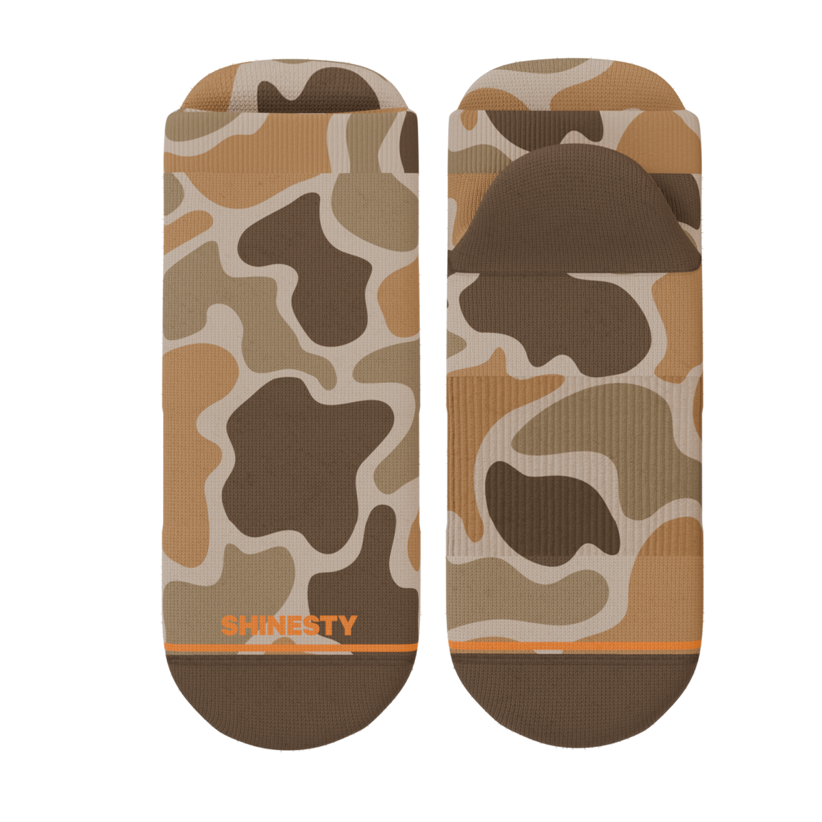 The Out Of Sight | Light Duck Camo Heel Hammock™ Ankle Socks - Shinesty