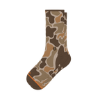 The Out Of Sight | Light Duck Camo Heel Hammock™ Crew Socks - Shinesty