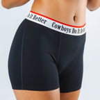 The Cowboys Do It Better | Black Shinesty x Diamond Cross Ranch Women’s Boxers - Shinesty