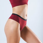 The Sommelier | Burgundy Cheeky Underwear - Shinesty