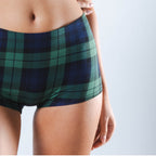 The Black Watch | Tartan Plaid Modal Boyshort Underwear - Shinesty