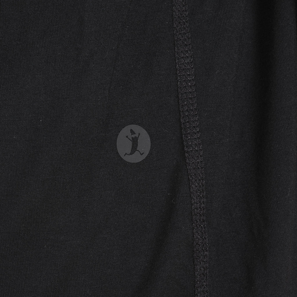 The Threat Level Midnight | Black SleepDeep™ Men’s Long Sleeve Pajama Shirt - Shinesty