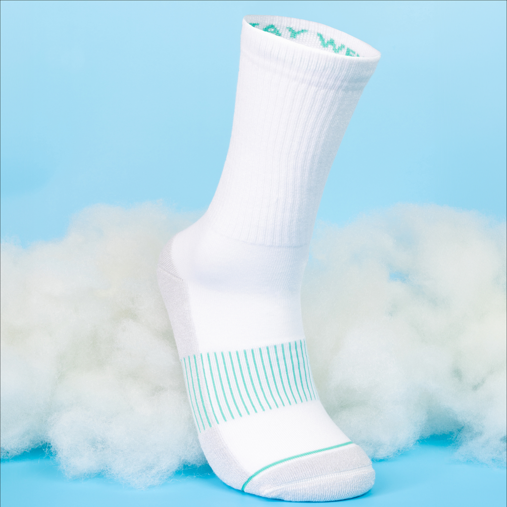 Versatile Solids Mix Pack | Blue Tri Color Block and Solids Heel Hammock™ Crew Socks 6 Pack - Shinesty