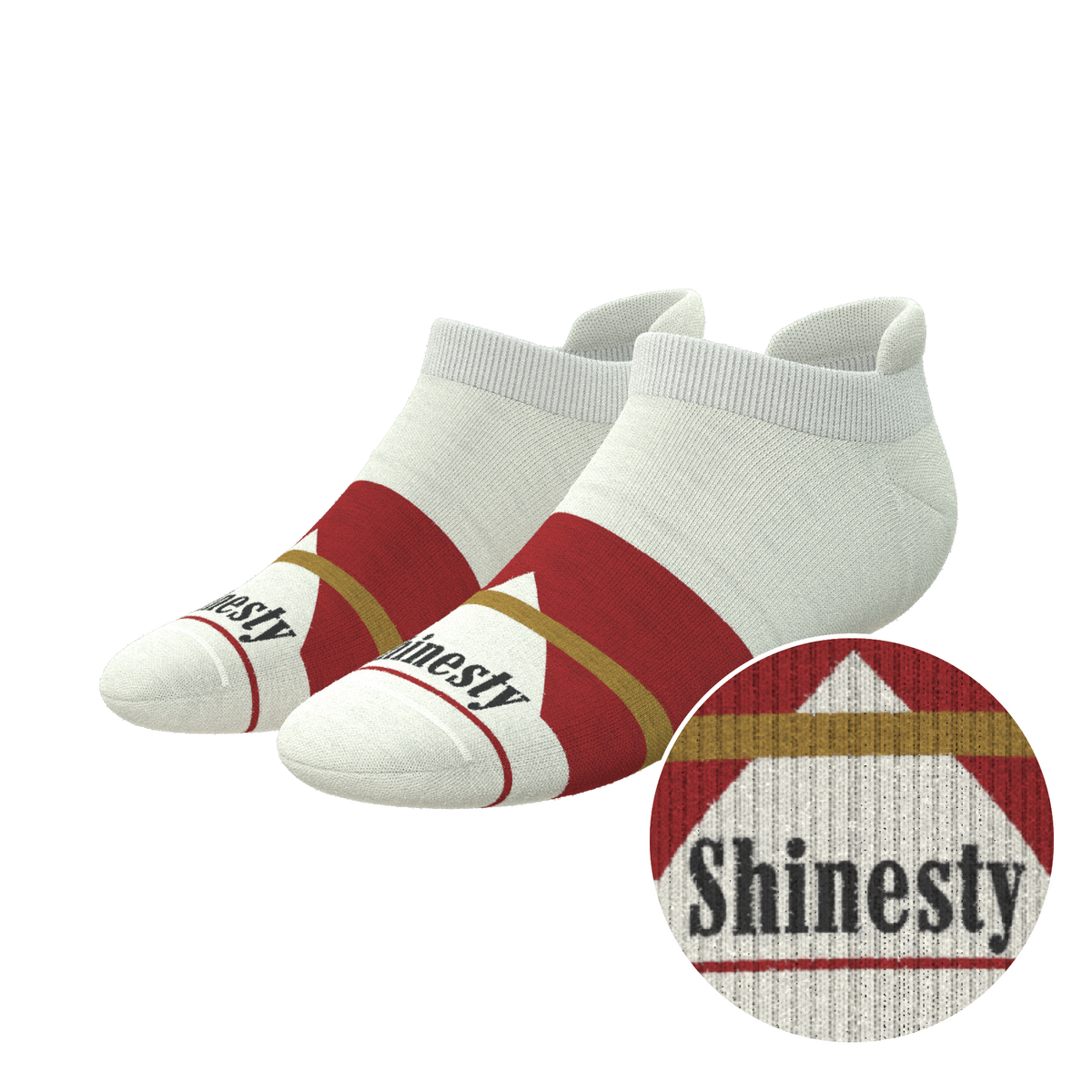 The Pack A Day | Cigarette Heel Hammock™ Ankle Socks - Shinesty