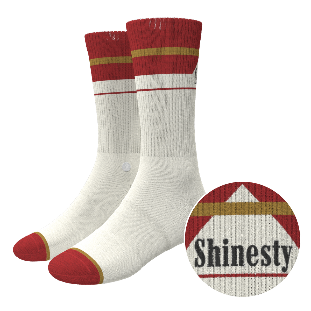 The Pack A Day | Cigarette Heel Hammock™ Crew Socks - Shinesty