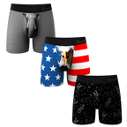 The Panty Dropper | Ball Hammock® Pouch Underwear with Fly 3 Pack - Shinesty