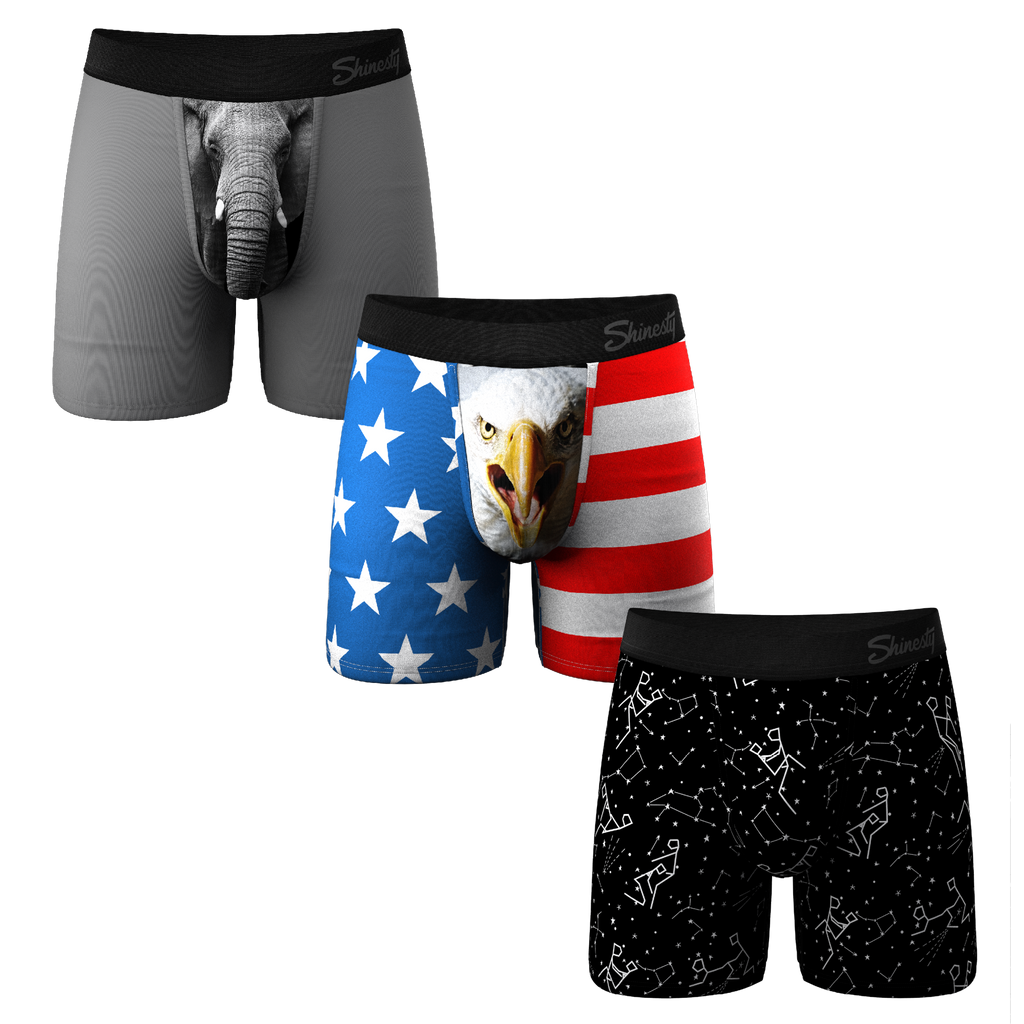 The Panty Dropper | Ball Hammock® Boxer Brief 3 Pack - Shinesty