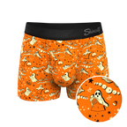 The Paranormal Entitty | Ghost Busts Ball Hammock® Pouch Trunks Underwear - Shinesty