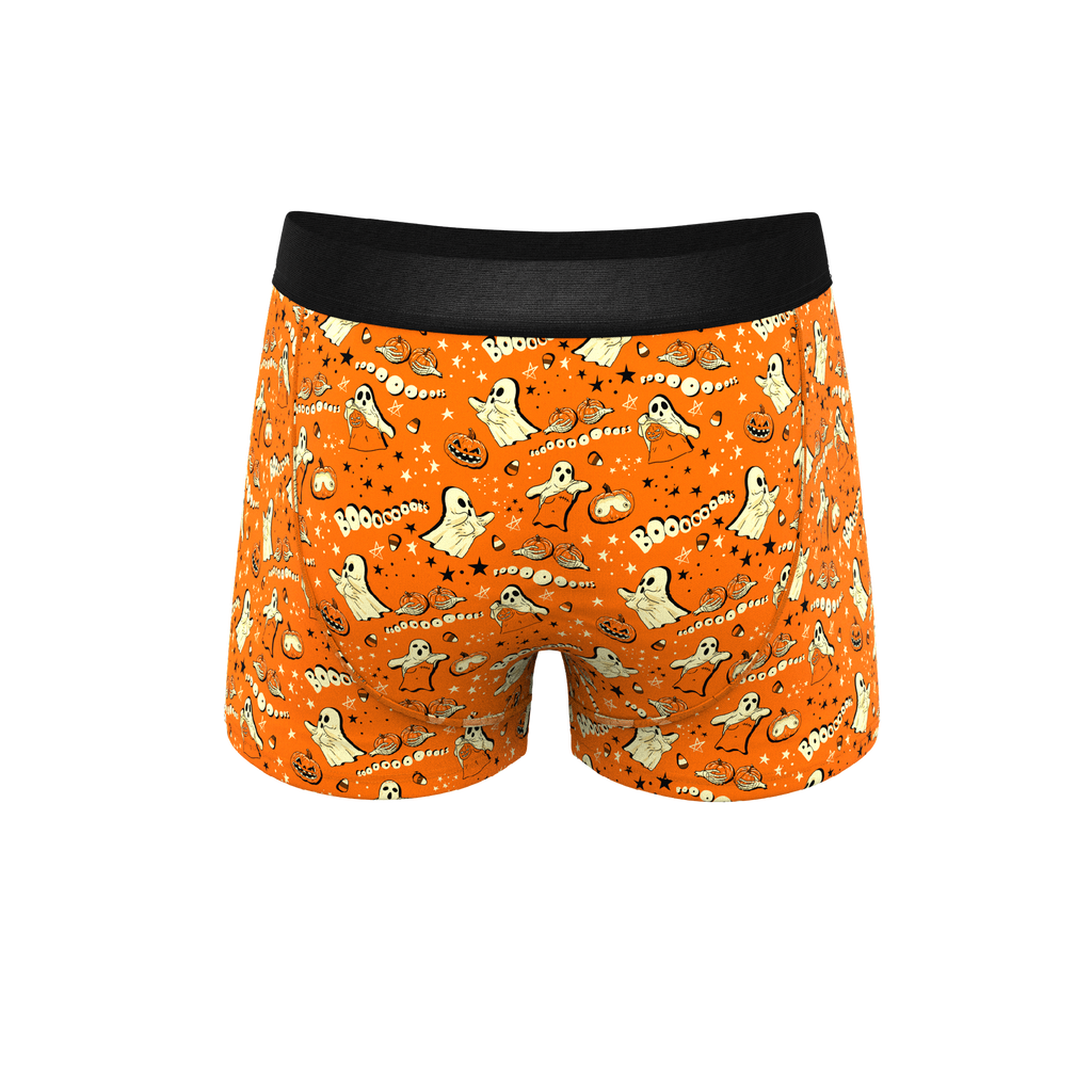 The Paranormal Entitty | Ghost Busts Ball Hammock® Pouch Trunks Underwear - Shinesty