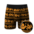 The Ancient Twister | Ancient Vase Orgy Ball Hammock® Pouch Underwear With Fly - Shinesty