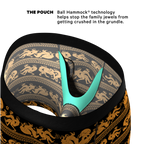 The Ancient Twister | Ancient Vase Orgy Ball Hammock® Pouch Underwear With Fly - Shinesty