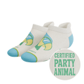 The Party Animal | Shinesty x Margaritaville® Heel Hammock™ Ankle Socks - Shinesty