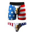 The Patriotic Pair | Ball Hammock® With Fly and Thong Pack - Shinesty