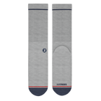 The Pebble | Grey Heel Hammock™ Crew Socks - Shinesty