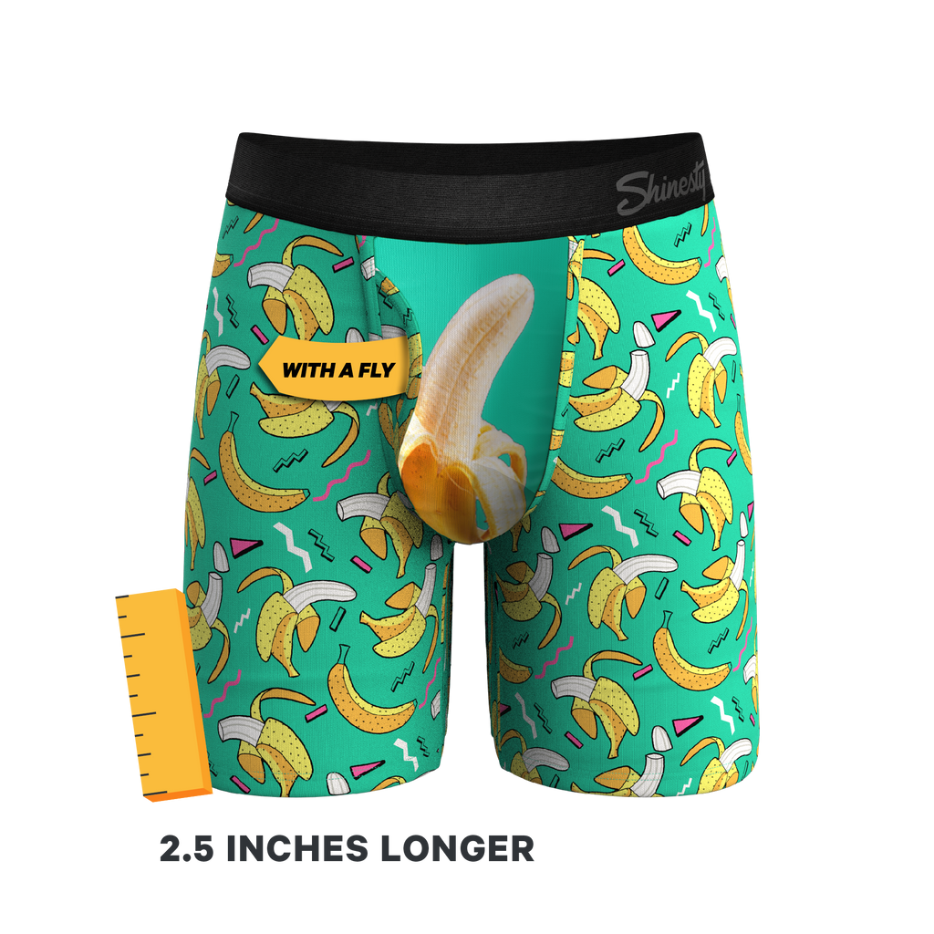 The Peel Deal | Retro Banana Ball Hammock® Boxer - Long Leg - Shinesty
