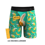 The Peel Deal | Retro Banana Ball Hammock® Boxer - Long Leg - Shinesty