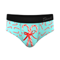 The Peppermint Pimp Canes | Candy Cane Ball Hammock® Pouch Underwear Briefs - Shinesty