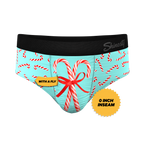 The Peppermint Pimp Canes | Candy Cane Ball Hammock® Pouch Underwear Briefs - Shinesty