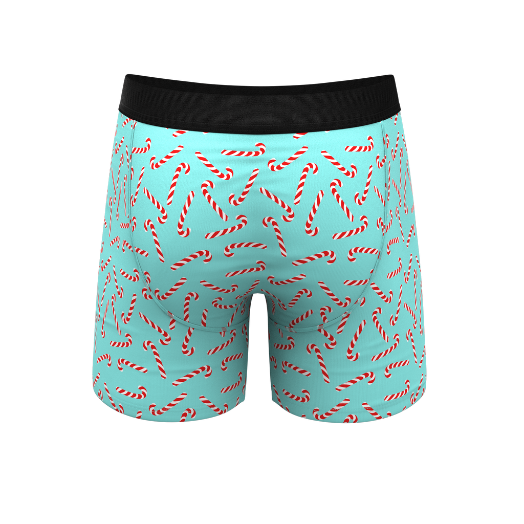 The Peppermint Pimp Canes | Candy Cane Ball Hammock® Pouch Underwear - Shinesty