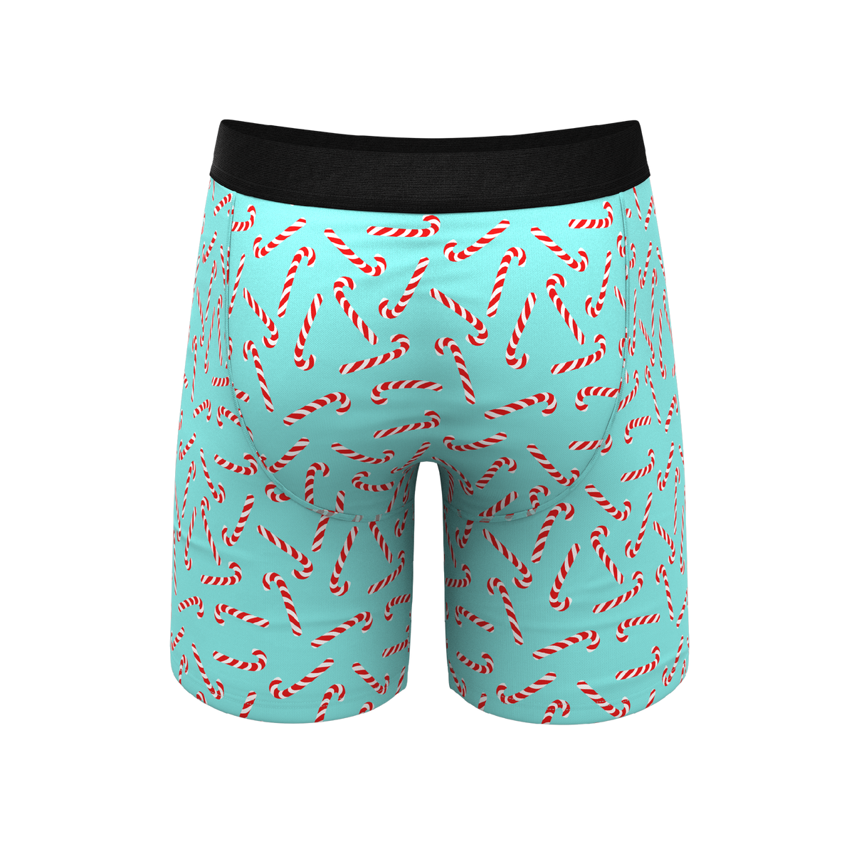 The Peppermint Pimp Canes | Candy Cane Ball Hammock® Boxer - Long Leg - Shinesty