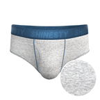 The Physical Education | Heather Grey and Blue Ball Hammock® Pouch Underwear Briefs - Shinesty