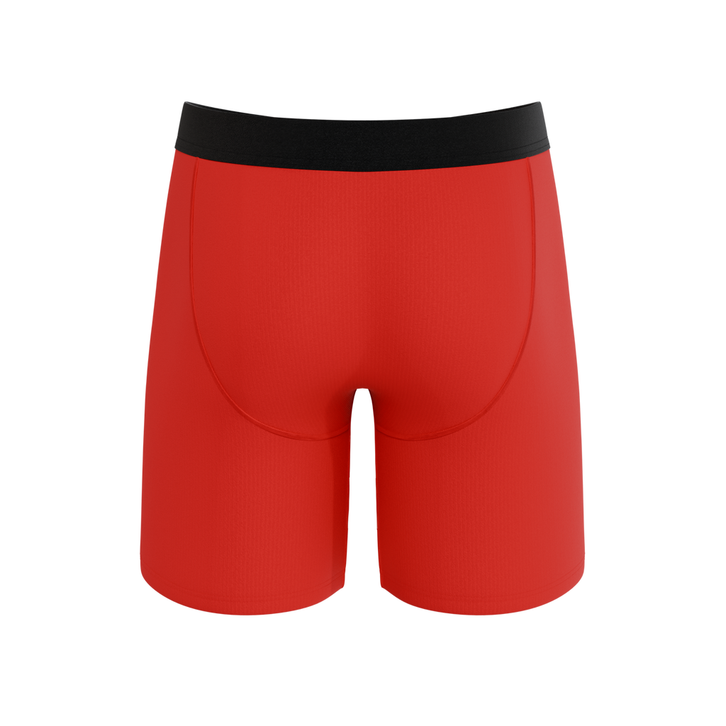 The Picante | Chili Pepper Ball Hammock® Boxer - Long Leg - Shinesty