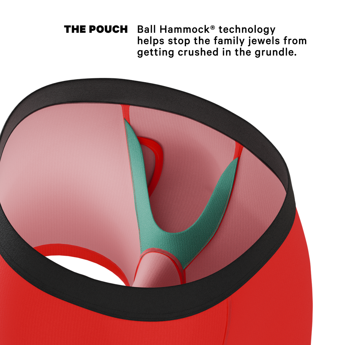 The Picante | Chili Pepper Ball Hammock® Pouch Underwear With Fly - Shinesty
