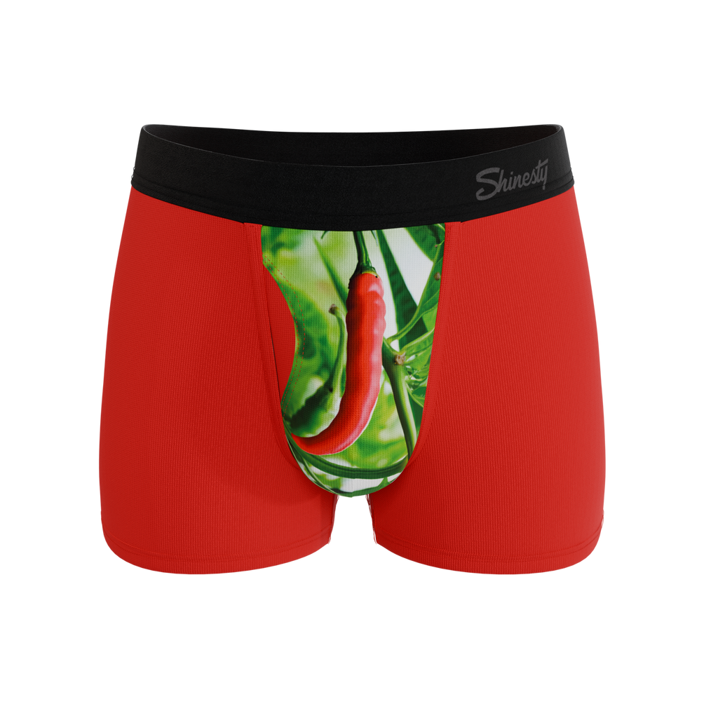 The Picante | Chili Pepper Ball Hammock® Pouch Trunks Underwear - Shinesty