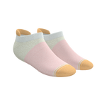 The Pinky Toes | Tri Color Block Heel Hammock™ Ankle Socks - Shinesty