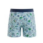 The Pirate's Booty | Naughty Map Ball Hammock® Pouch Underwear With Fly - Shinesty