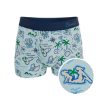 The Pirate's Booty | Naughty Map Ball Hammock® Pouch Trunks Underwear - Shinesty