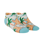 The Pirate's Booty | Naughty Map Heel Hammock™ Ankle Socks - Shinesty