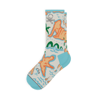 The Pirate's Booty | Naughty Map Heel Hammock™ Crew Socks - Shinesty