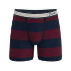 The Pitch | Rugby Stripe Ball Hammock® Pouch Underwear - Shinesty