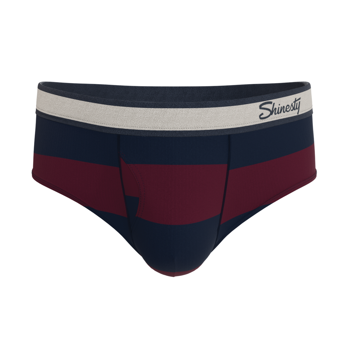 The Pitch | Rugby Stripe Ball Hammock® Pouch Underwear Briefs - Shinesty