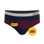 The Pitch | Rugby Stripe Ball Hammock® Pouch Underwear Briefs - Shinesty
