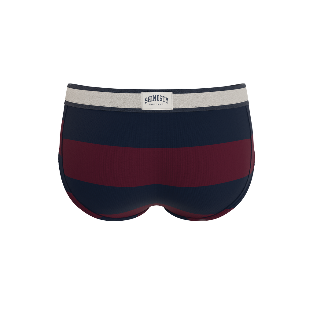 The Pitch | Rugby Stripe Ball Hammock® Pouch Underwear Briefs - Shinesty