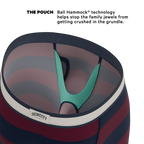 The Pitch | Rugby Stripe Ball Hammock® Boxer - Long Leg - Shinesty