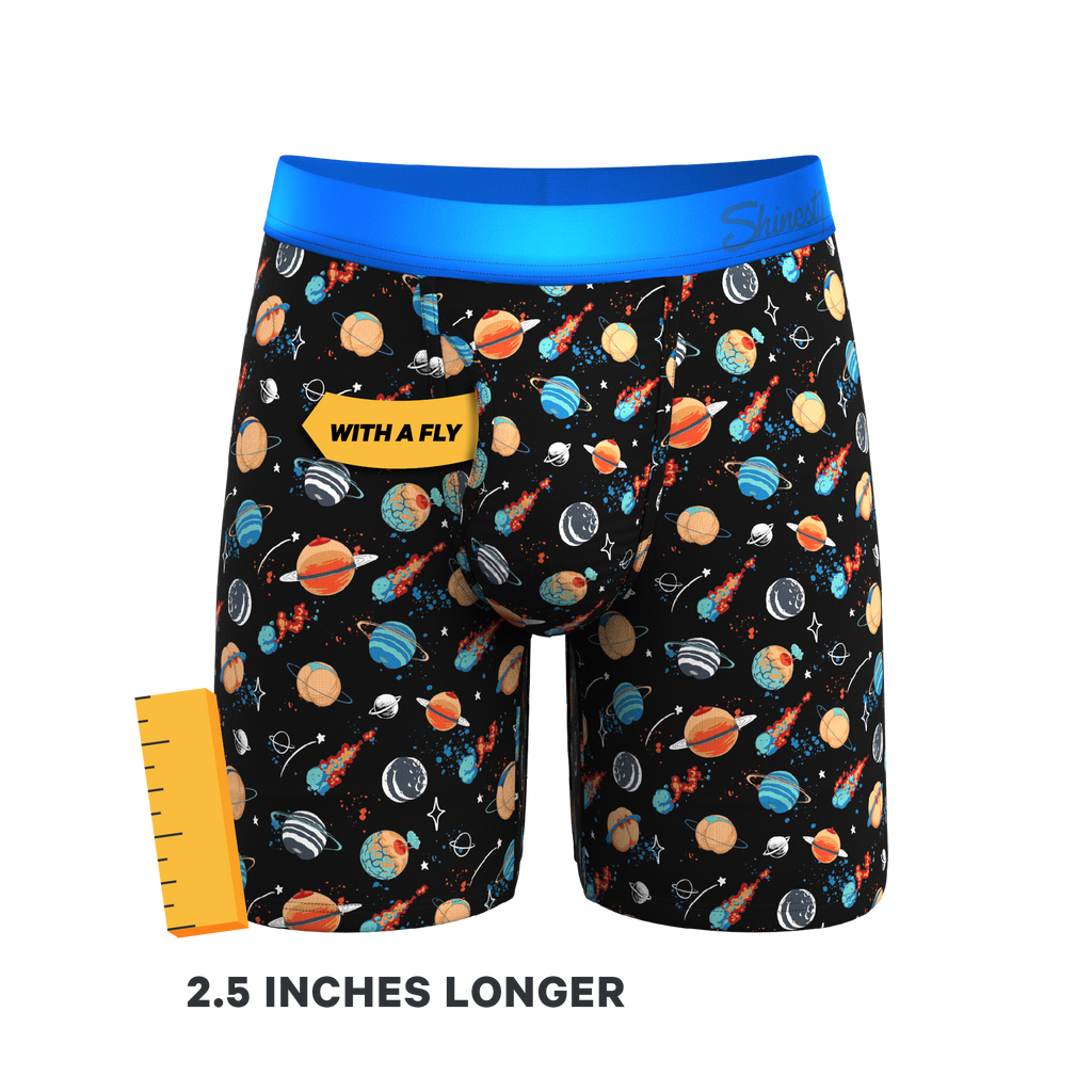 The Personal Space | Outer Space Ball Hammock® Boxer - Long Leg - Shinesty
