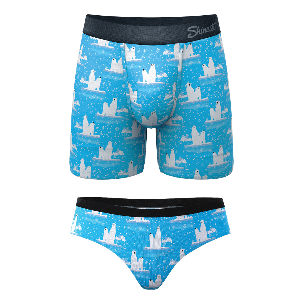 The Polar Plunge | Polar Bear Ball Hammock® Boxer and Cheeky Underwear Pack - Shinesty