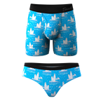 The Polar Plunge | Polar Bear Ball Hammock® Boxer With Fly and Cheeky Underwear Pack - Shinesty