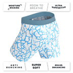 The Polar Polka | Polar Bear Scene Ball Hammock® Boxer - Long Leg - Shinesty
