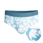 The Polar Polka | Polar Bear Scene Ball Hammock® Pouch Underwear Briefs - Shinesty