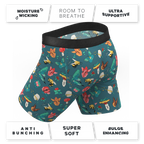 The Pollination Station | Birds and Bees Ball Hammock® Boxer - Long Leg - Shinesty