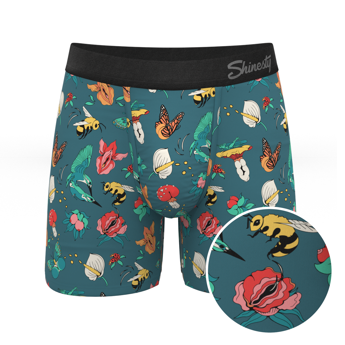 The Pollination Station | Birds and Bees Ball Hammock® Pouch Underwear - Shinesty