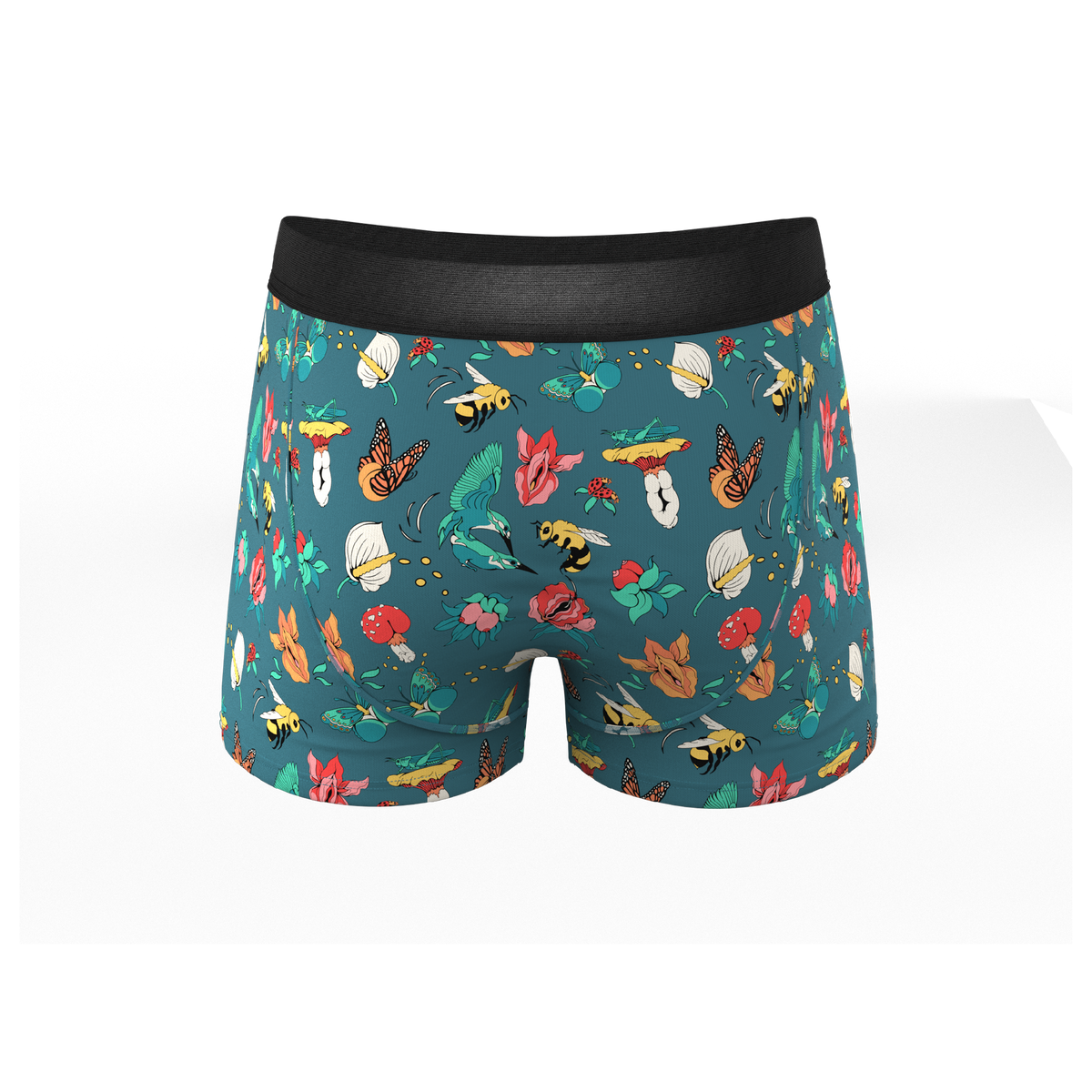 The Pollination Station | Birds and Bees Ball Hammock® Pouch Trunks Underwear - Shinesty