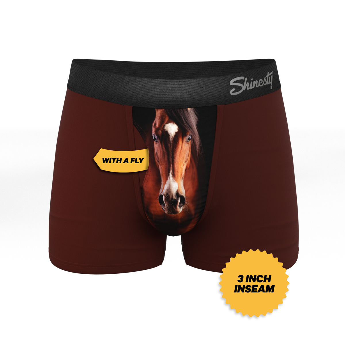 The Pony Express | Horse Ball Hammock® Pouch Trunks Underwear - Shinesty